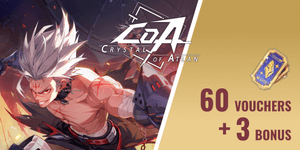 60 Vouchers + 3 Bonus