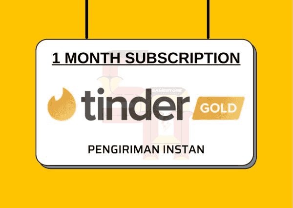Gambar Tinder 1 Bulan Gold — 1