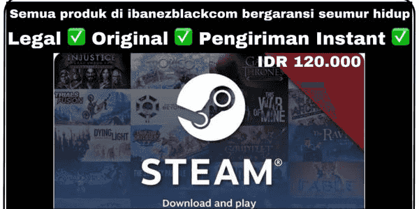 Gambar Steam IDR 120.000 — 2