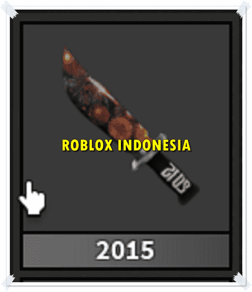 Gambar Roblox Collectibles Knife 2015 Murder Mystery 2 — 1