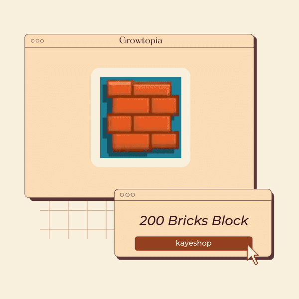 Gambar Growtopia Bricks Block - 200 — 1