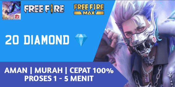 Gambar Garena Free Fire 20 Diamonds — 1