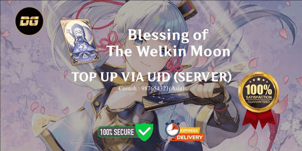 Gambar Genshin Impact Blessing of the Welkin Moon — 1