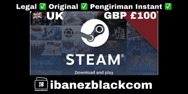 Gambar Steam GBP 100 — 1