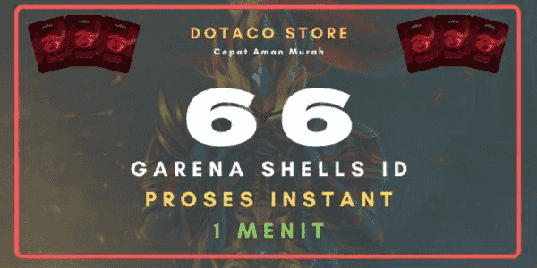 Gambar Voucher Garena 66 Shells ID — 1